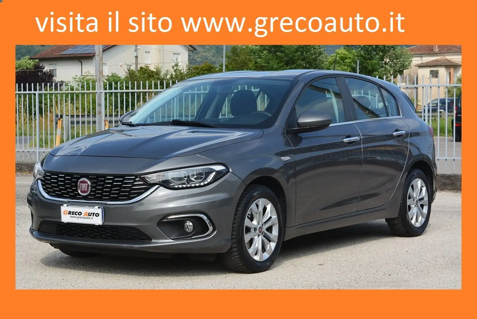 Fiat Tipo 5p 1.3 mjt 95 cv Business S&s km certificati Grigio - 1