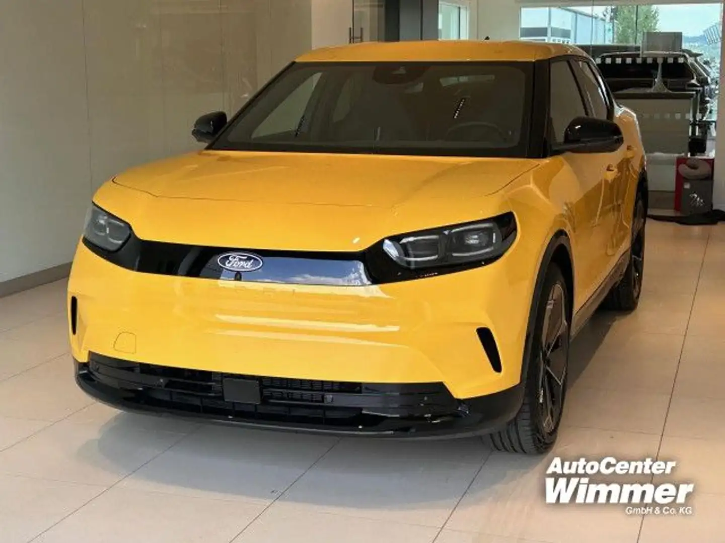 Ford Capri 77kWh RWD Klima Einparkhilfe Galben - 2