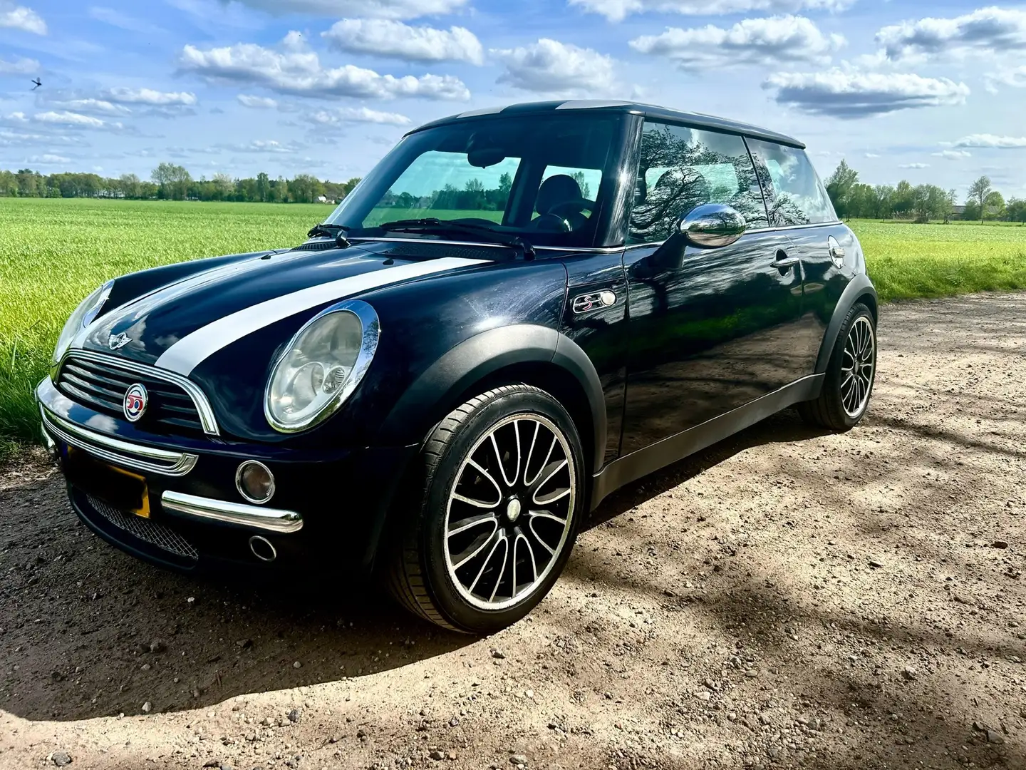 MINI One MINI 1.6 R50 152500 km / leder interieur crna - 1