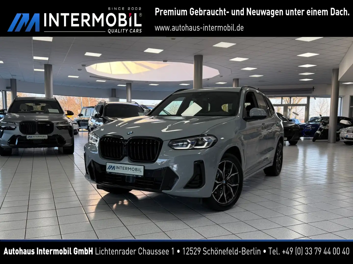 BMW X3 xDrive20d M-Sport*LASER*PANO*HUD*H-K*KEYL*AHK Gris - 1