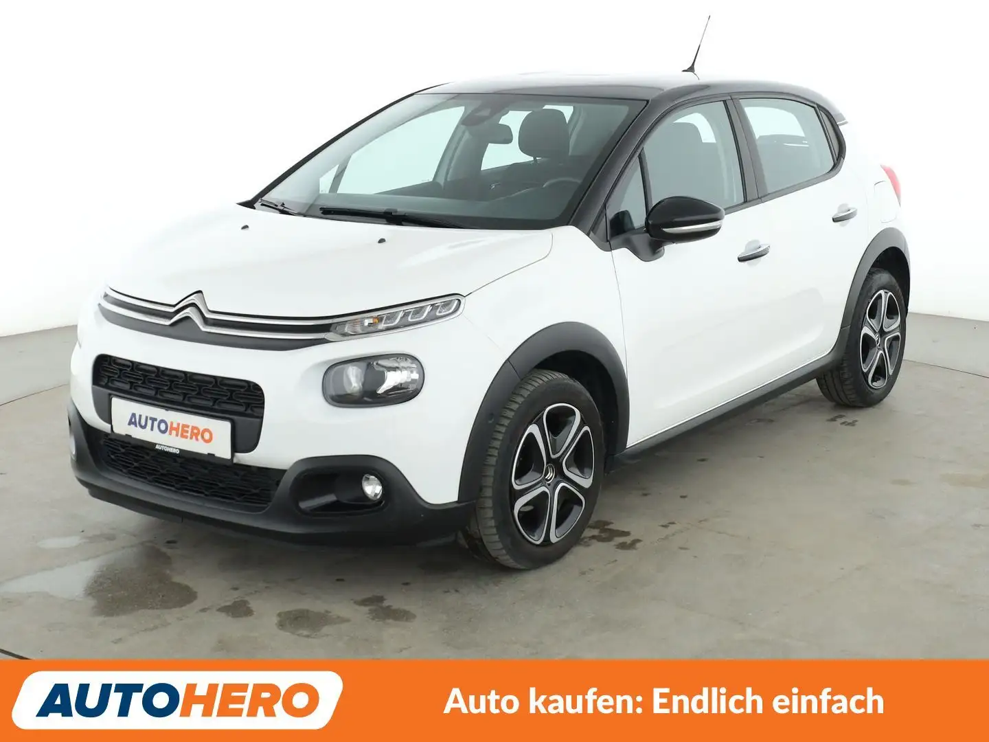Citroen C3 1.2 PureTech Shine Aut.*TEMPO*PDC*SPUR*TOUCH* Weiß - 1