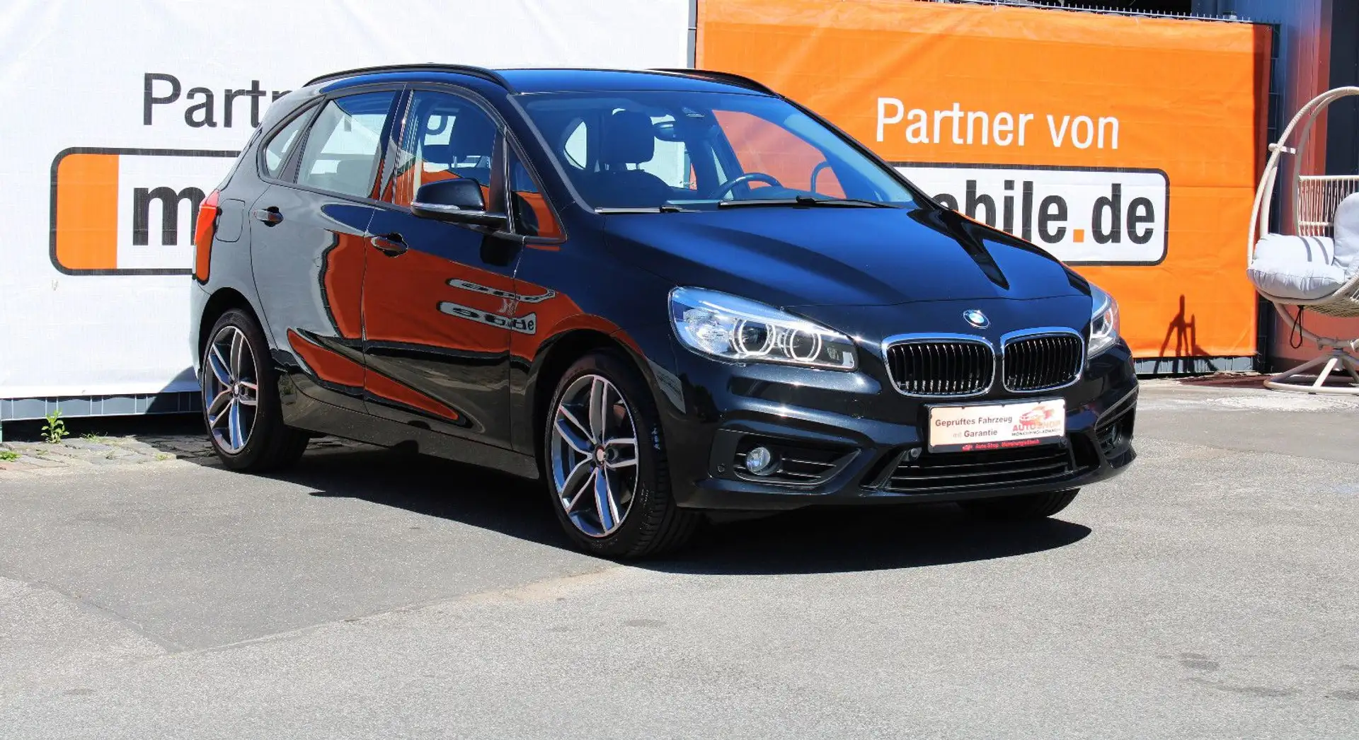BMW 220 220 d Active Tourer *Inspektion Neu*Automatik* Noir - 1