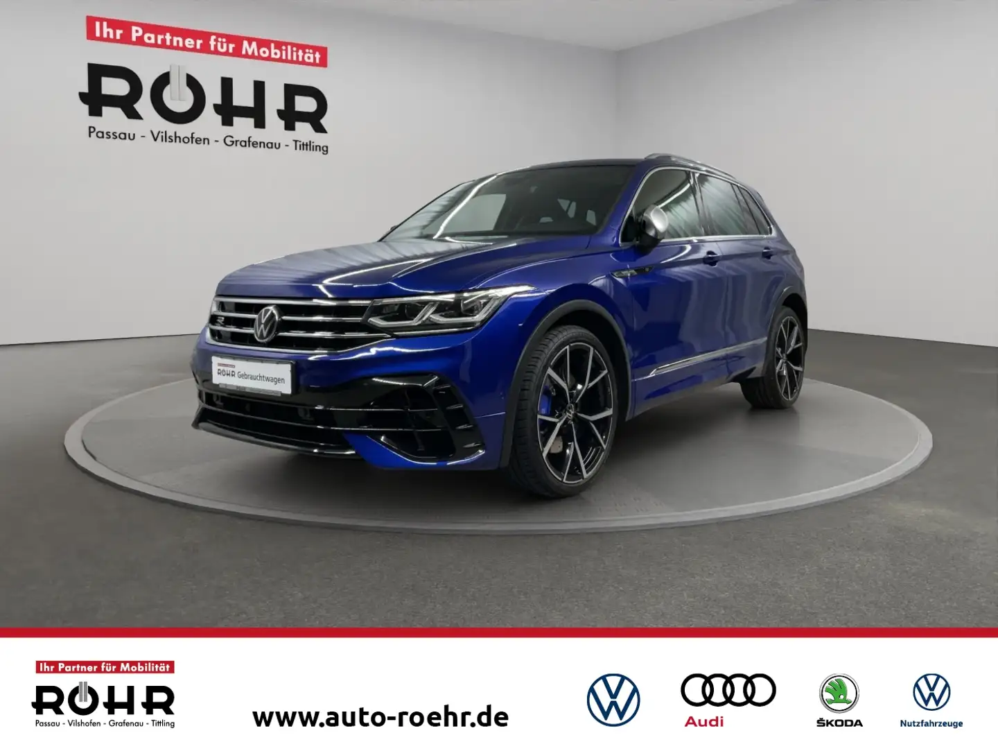 Volkswagen Tiguan R(AHK.Regensensor.Kamera.PANO.AHK) 2.0 TSI 4M DSG Blau - 1