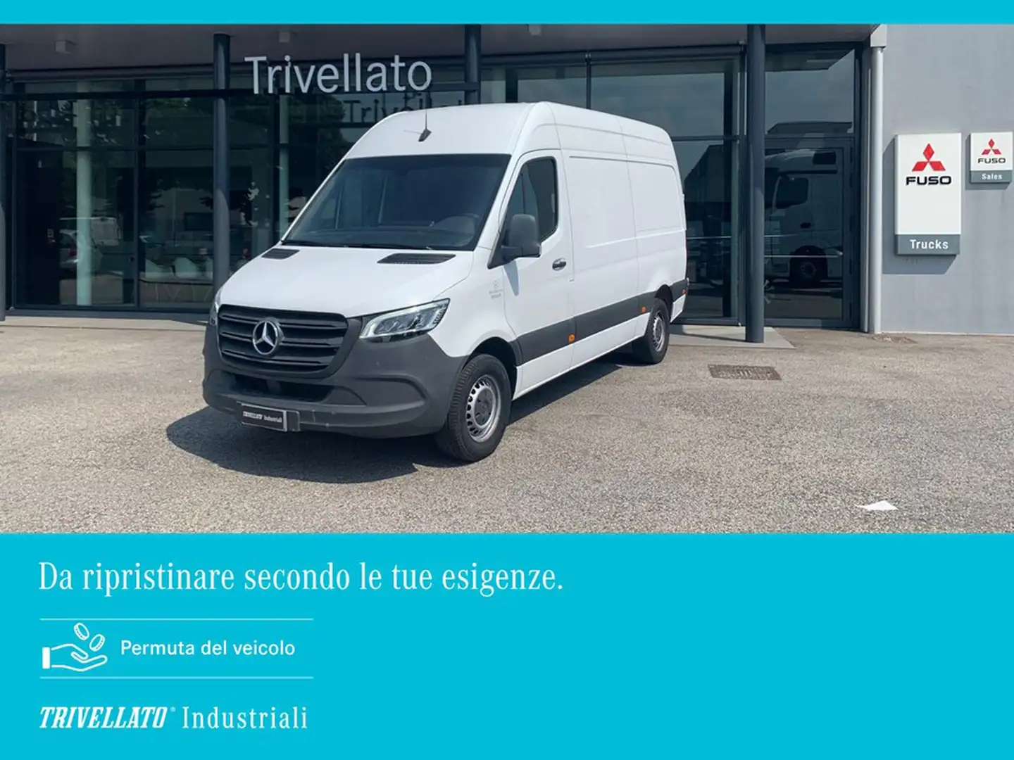Mercedes-Benz Sprinter 316 2.1 cdi f 37/35 rwd h2 7g-tronic my20 Bianco - 1
