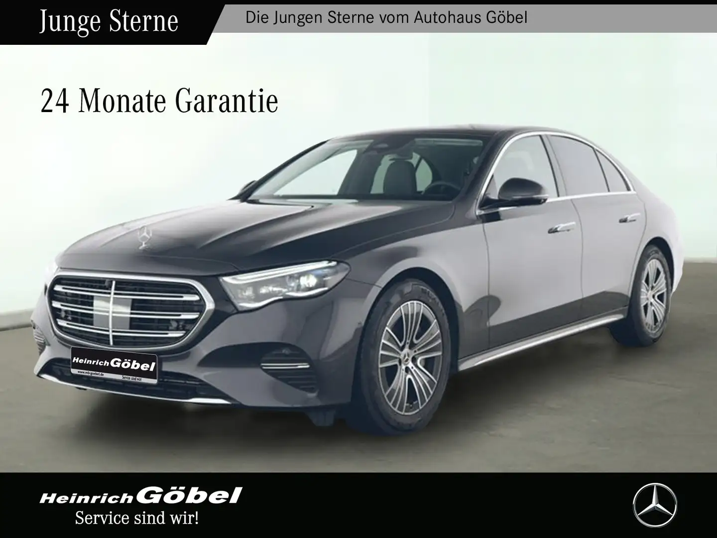 Mercedes-Benz E 220 d EXCLUSIVE+DIGITAL+BURMESTER+360°+MEMORY Grijs - 1