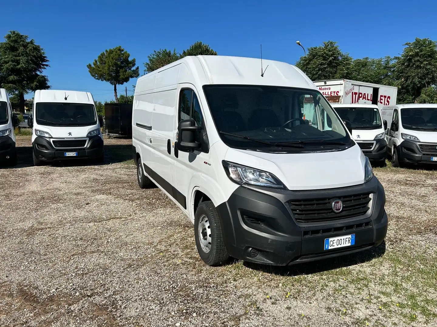 Fiat Ducato 35 2.3 mjt 140CV LH2 +iva Bianco - 1
