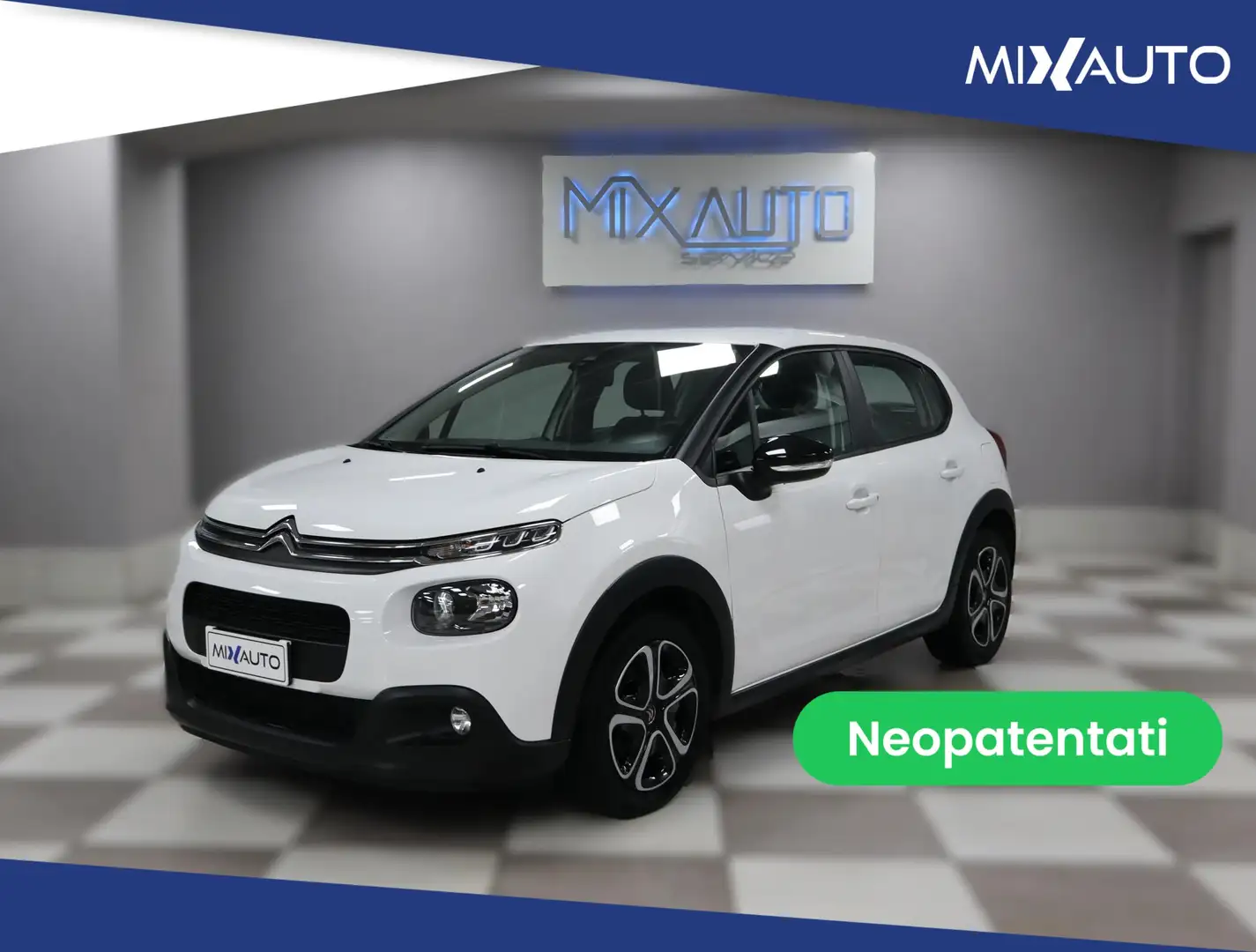 Citroen C3 1.2 PureTech Feel S&S 83CV EU6 Weiß - 1