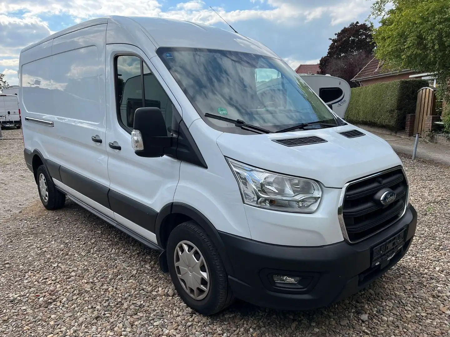 Ford Transit Kasten 350 L3 Trend Klima PDC Blanc - 2
