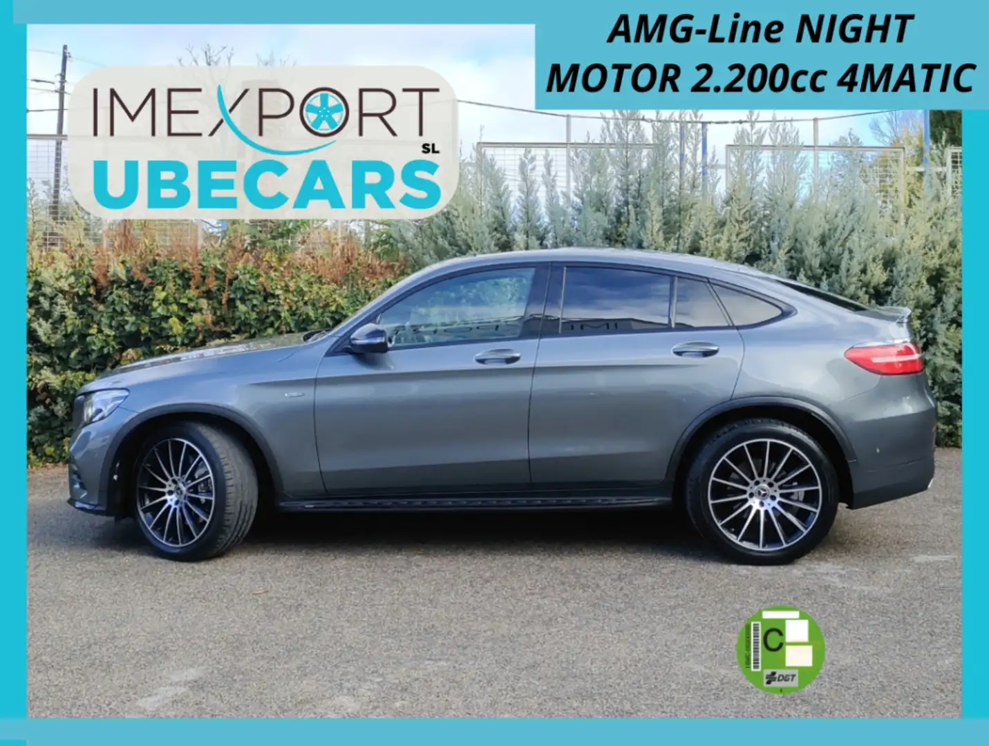 Mercedes-Benz GLC 200 Coupé 200d 4Matic 9G-Tronic Grau - 1