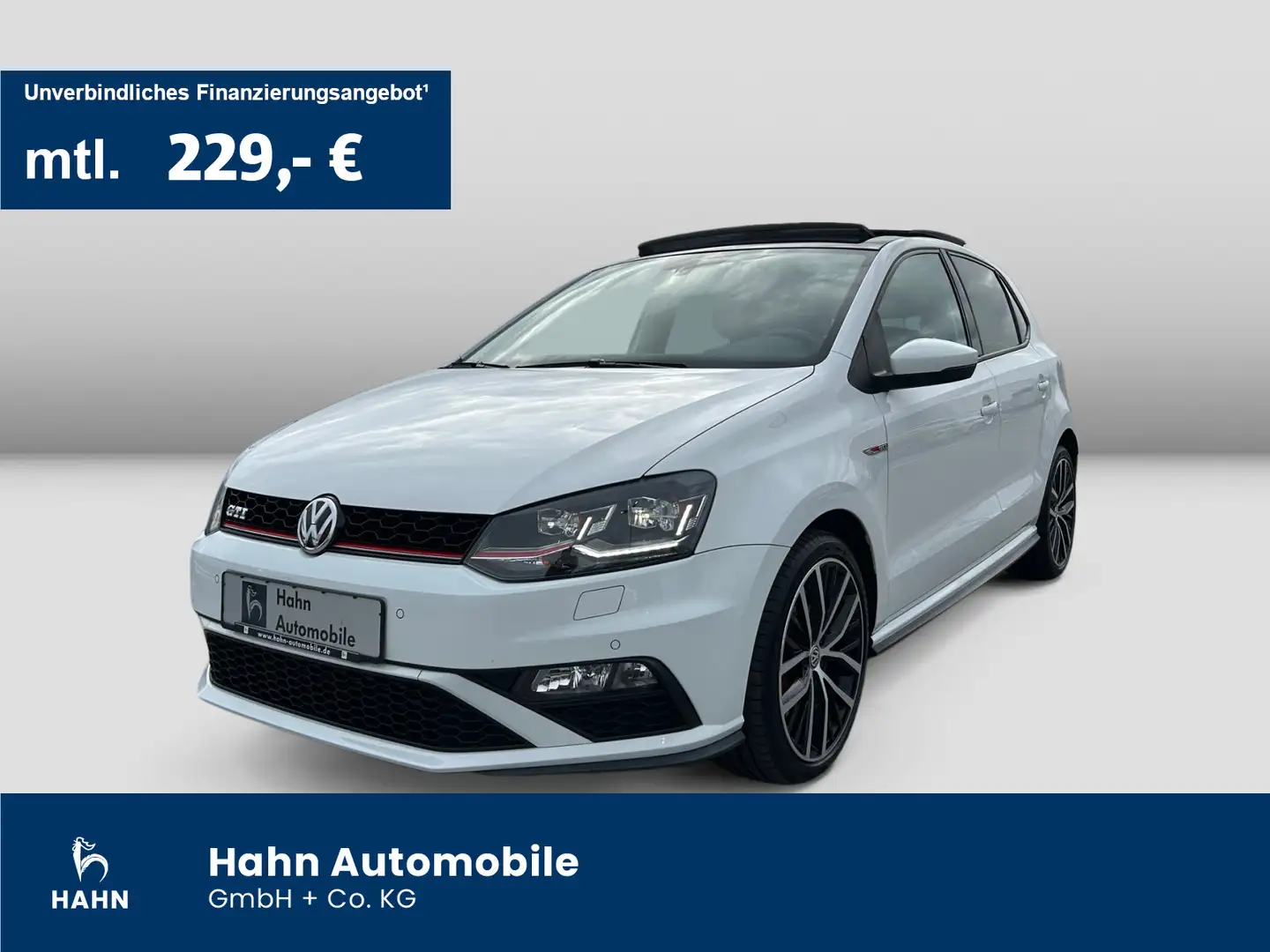 Volkswagen Polo GTI 2.0TSI DSG Pano LED Sport-Select-Fahrwe Weiß - 1