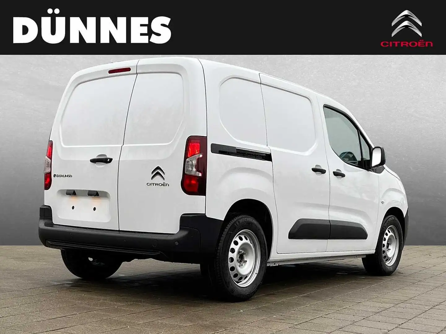 Citroen Berlingo L1 Elektro 50 kWh Kawa Weiß - 2