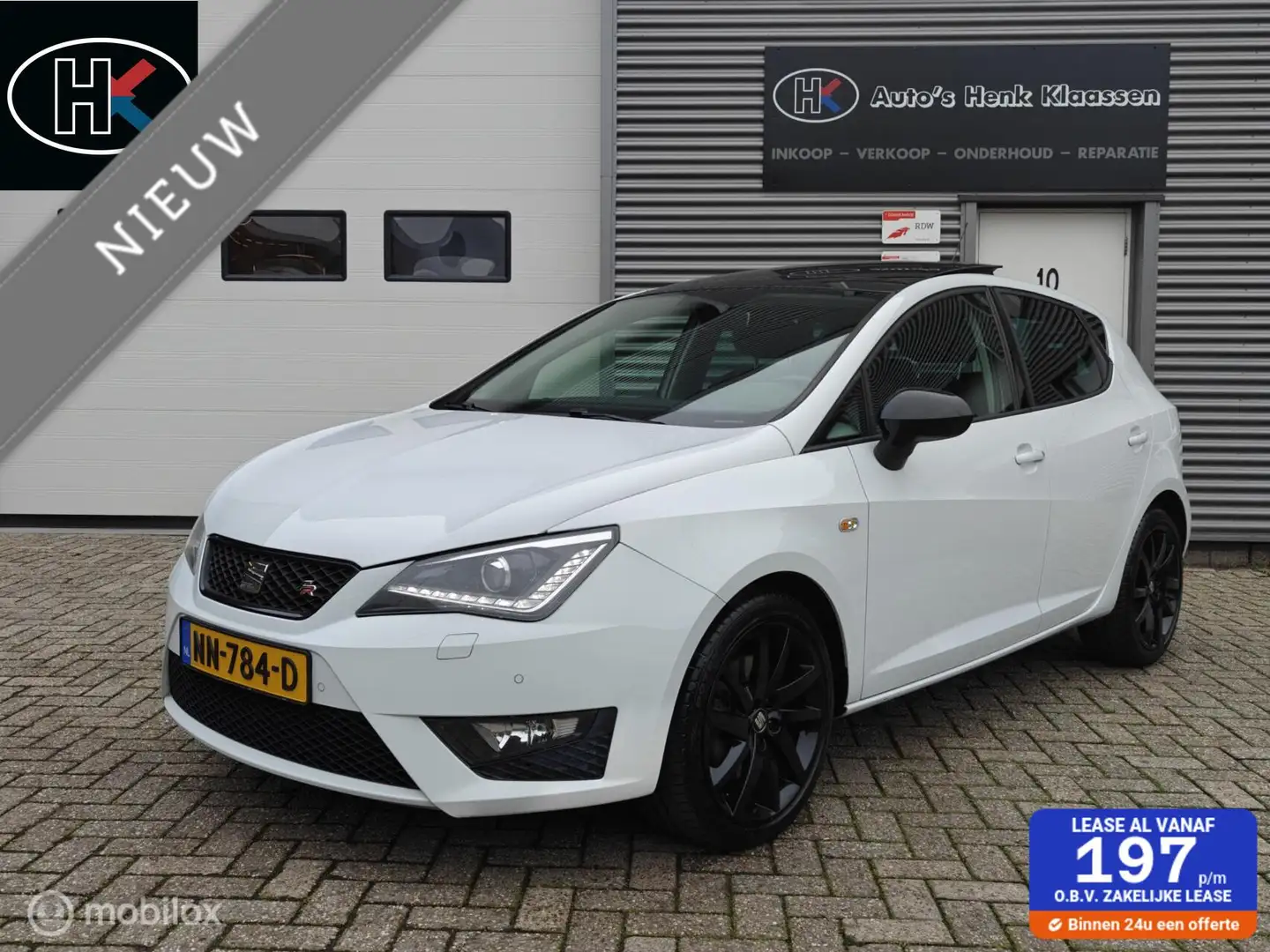SEAT Ibiza 1.4TSi 150pk FR H6 Clima Pano Led Parkeer Xenon Blanc - 1