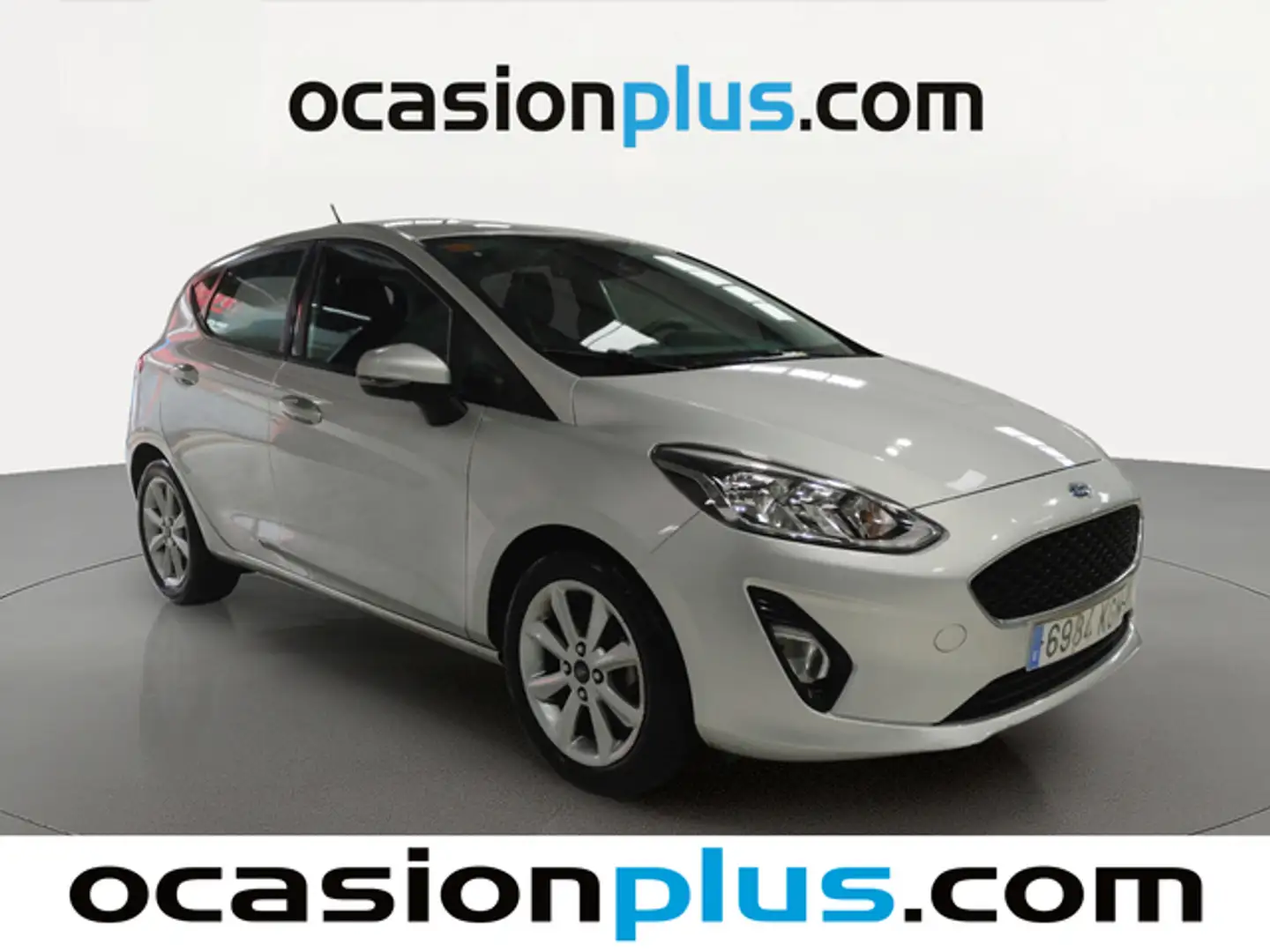 Ford Fiesta 1.0 EcoBoost S/S Trend+ 100 Silber - 2