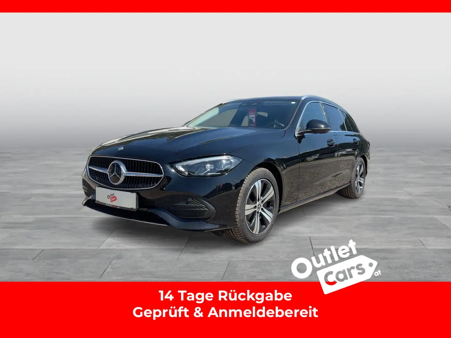 Mercedes-Benz C 200 d T Avantgarde Aut. LED+RADAR+NAV+AHK+ASSIST Schwarz - 1