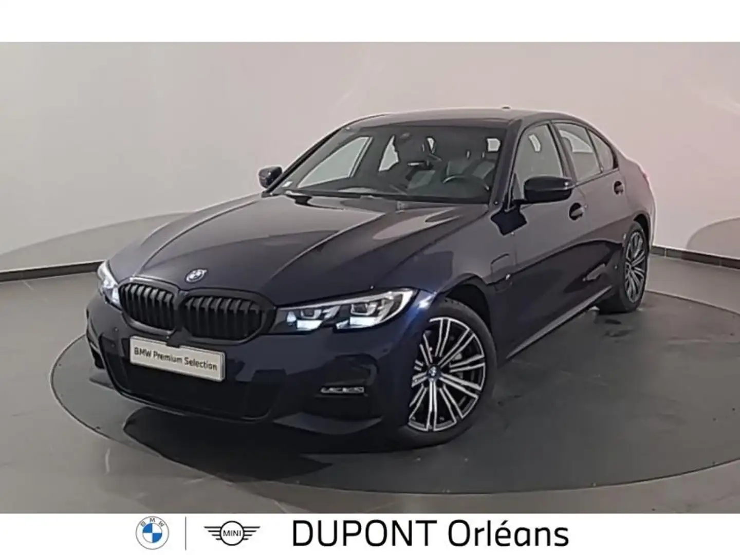 BMW 330 330eA 292ch M Sport 10cv Bleu - 1