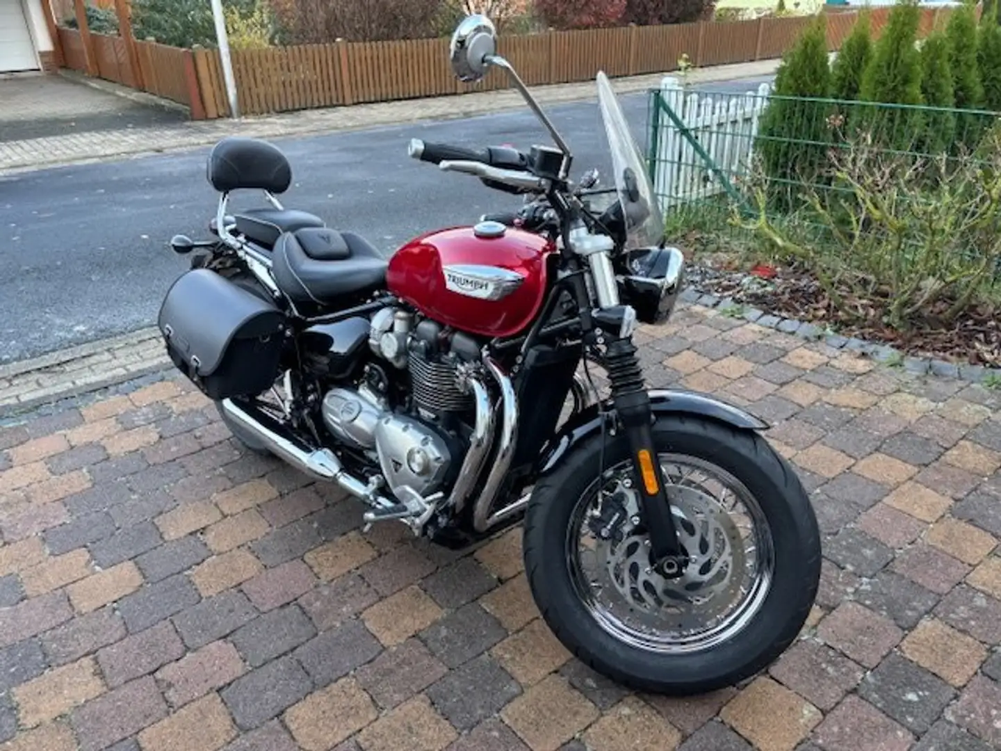 Triumph Bonneville America Bonneville Speedmaster Rood - 1