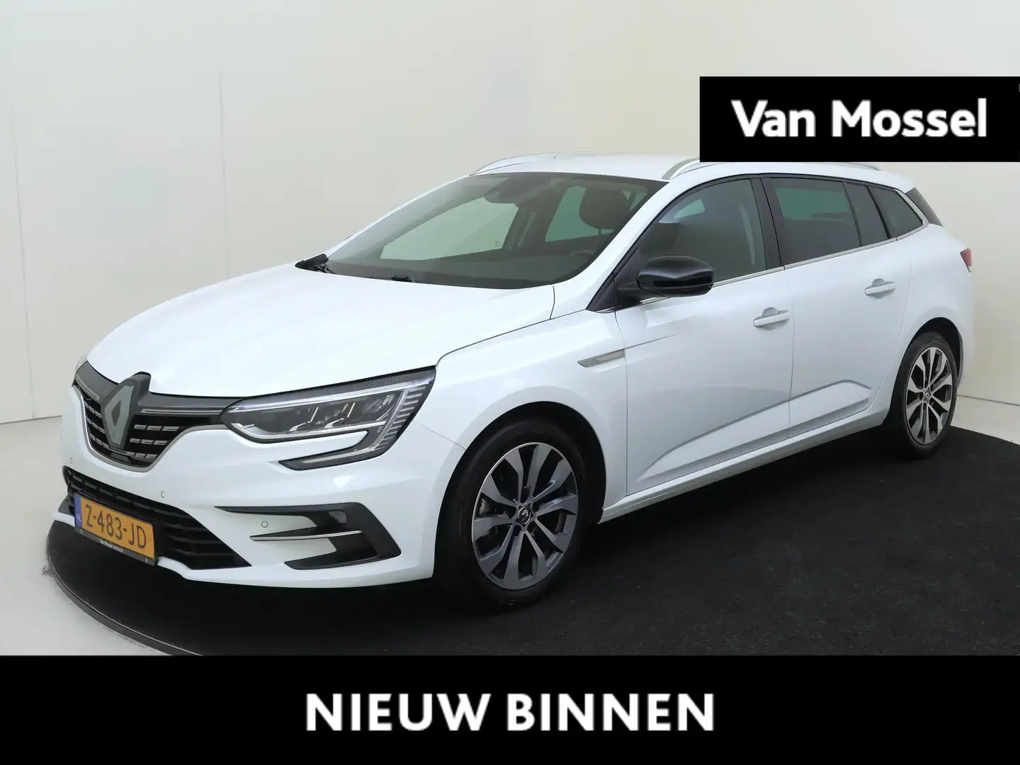 Renault Megane Estate 1.3 TCe 140 Techno AUTOMAAT | Navigatie | P Blanc - 1
