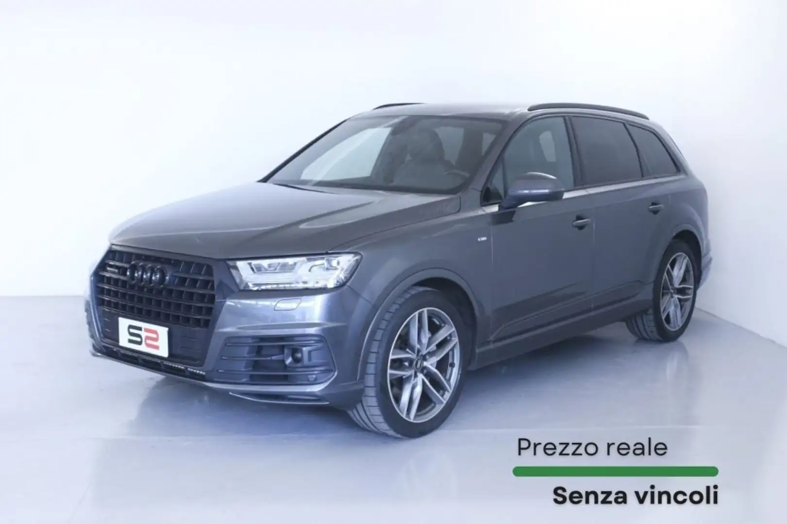 Audi Q7 50 MHD quattro tiptronic S-Line Plus 7 Posti Grigio - 1