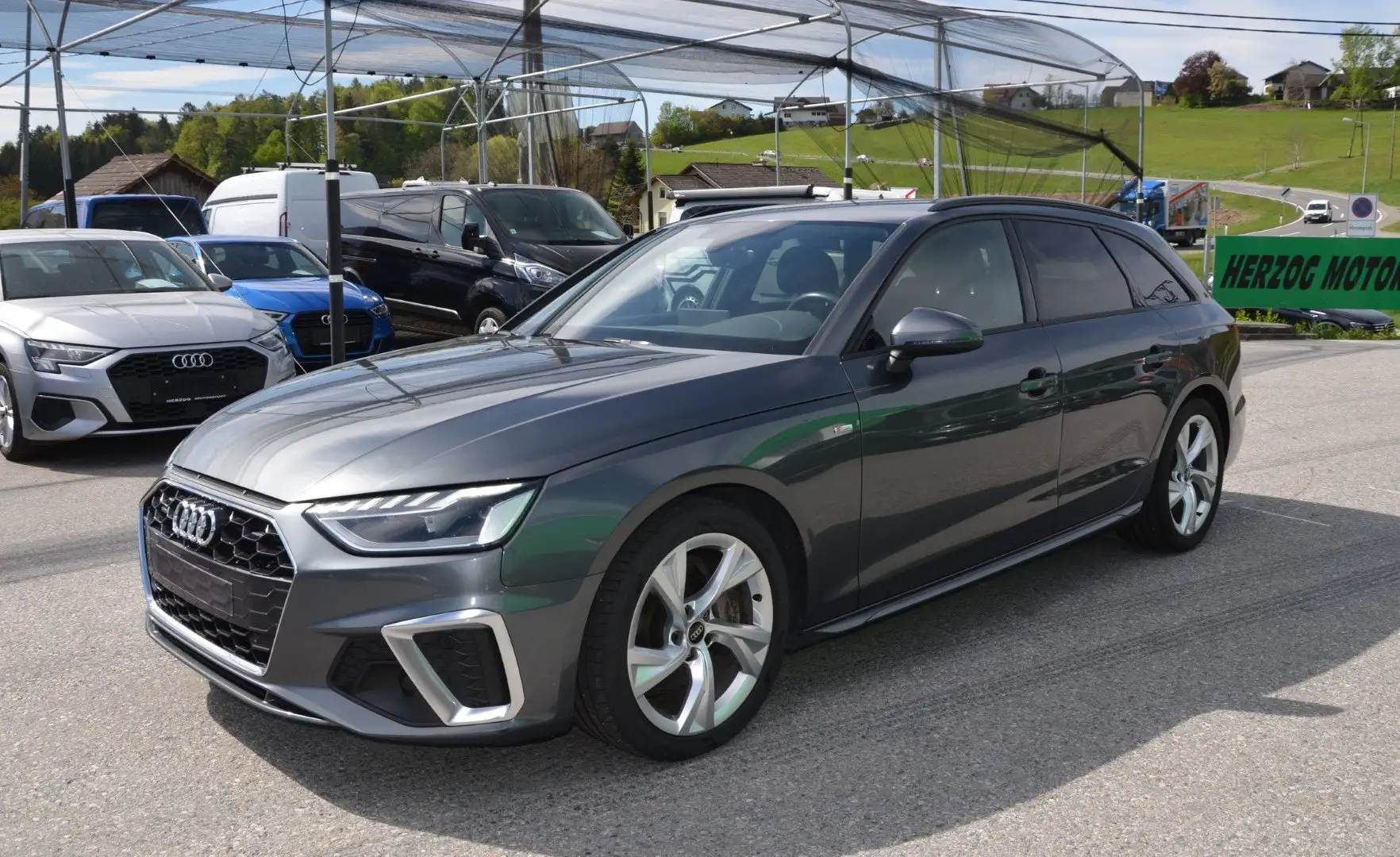 Audi A4 A4 Avant 40TDI quattro S-line S-tro LED ST-HZ 1.B Grau - 2