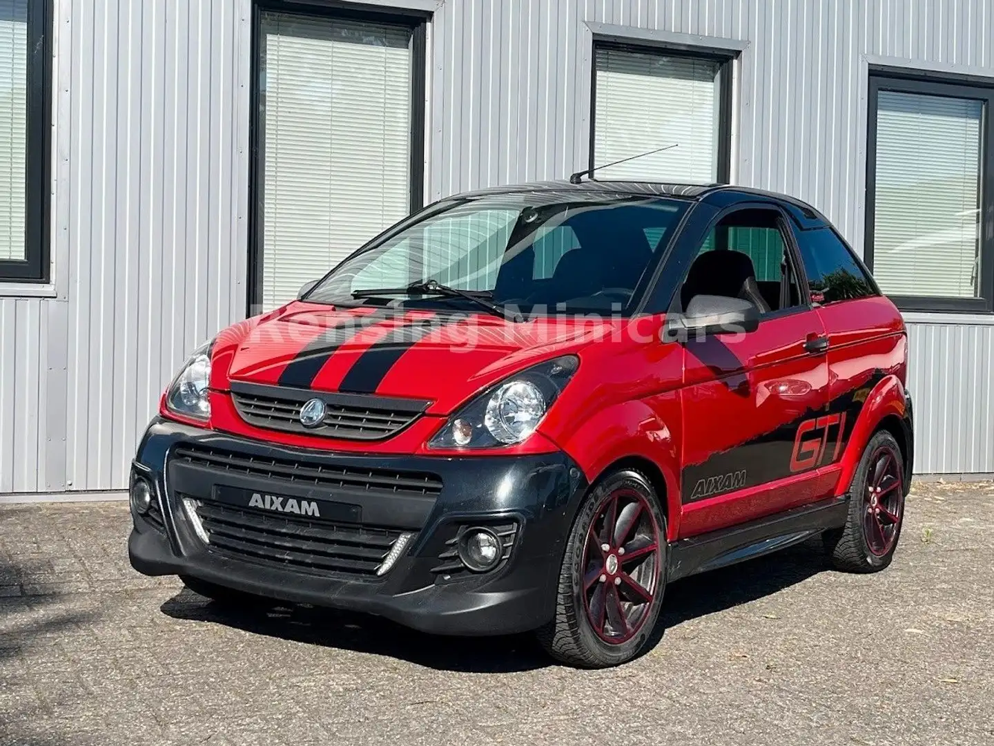 Aixam Coupé GTI SPORT Mopedauto Leichtmobile Microcar Rouge - 2