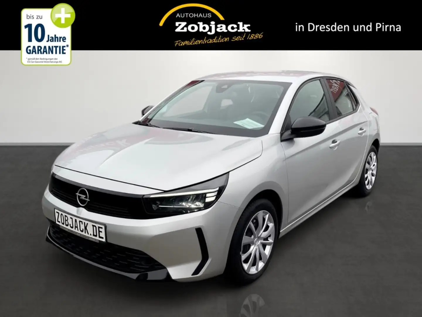 Opel Corsa F Edition 1.2 Sitzheizung, Parkpilot, DAB Plateado - 1