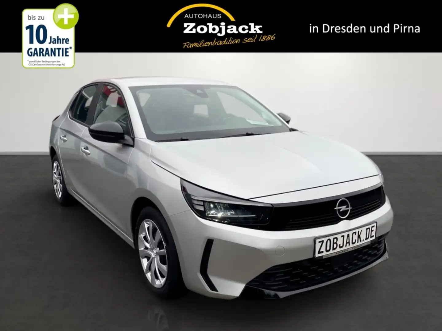 Opel Corsa F Edition 1.2 Sitzheizung, Parkpilot, DAB Plateado - 2