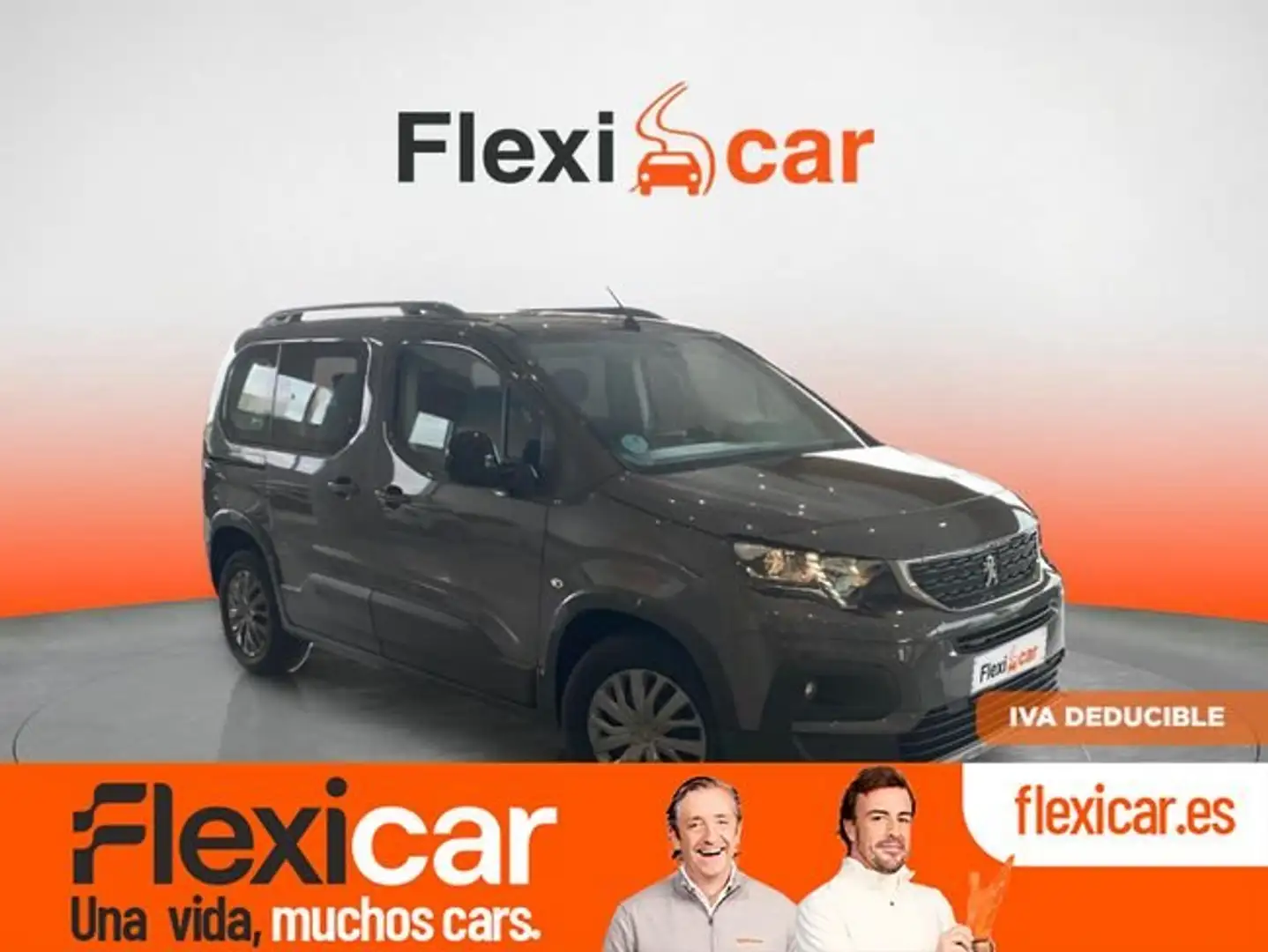 Peugeot Rifter +GT+BlueHDi+130 Gris - 1