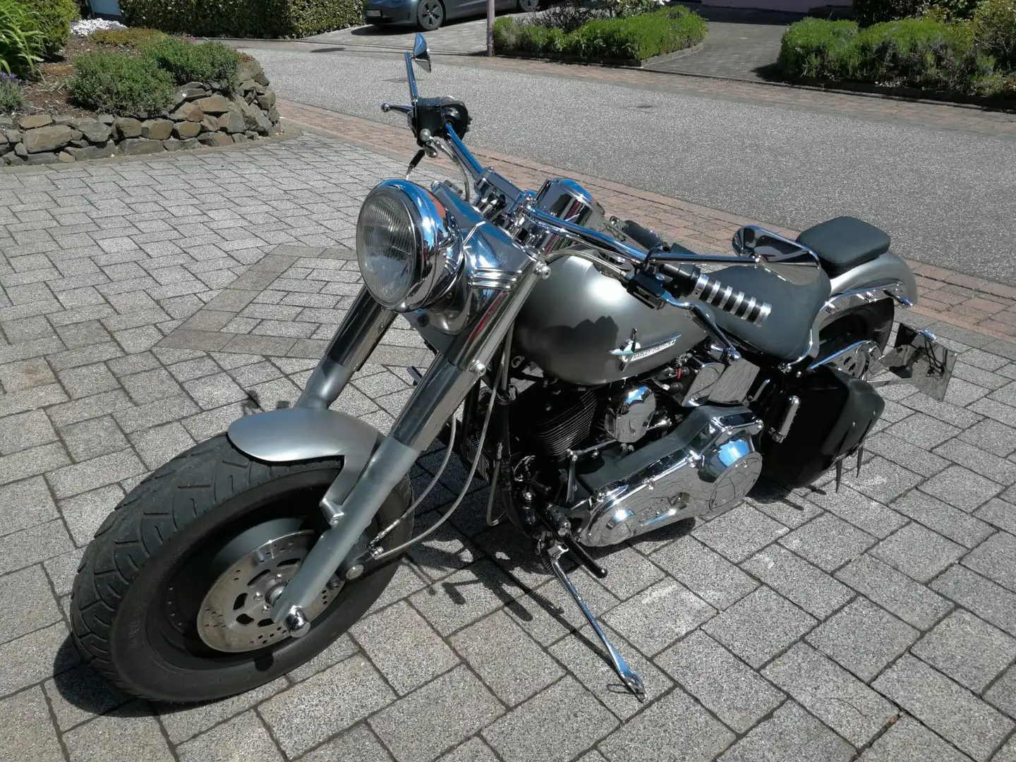 Harley-Davidson Fat Boy FLSTF CUSTOM S&S Gri - 1