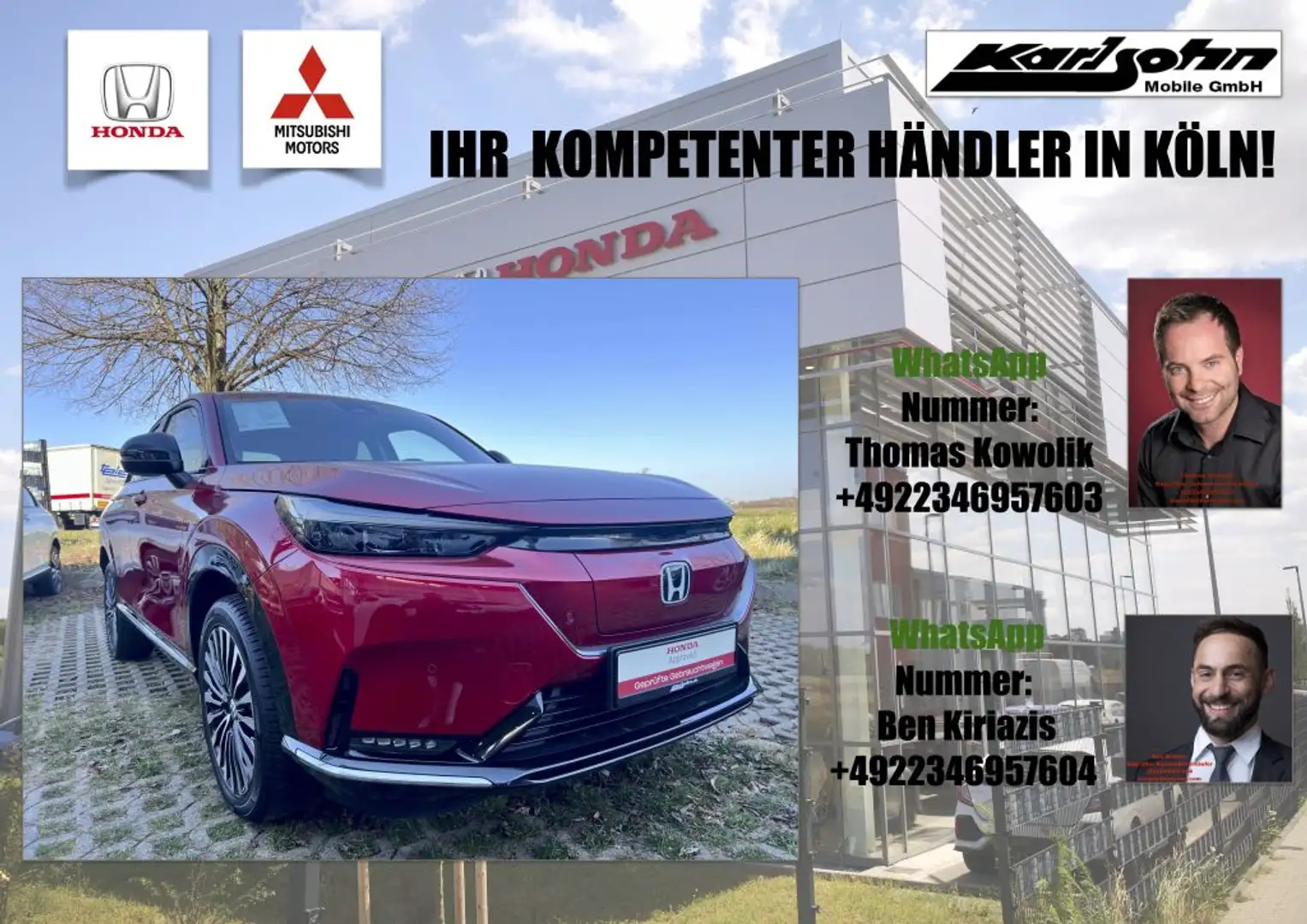 Honda e:Ny1 Roşu - 1