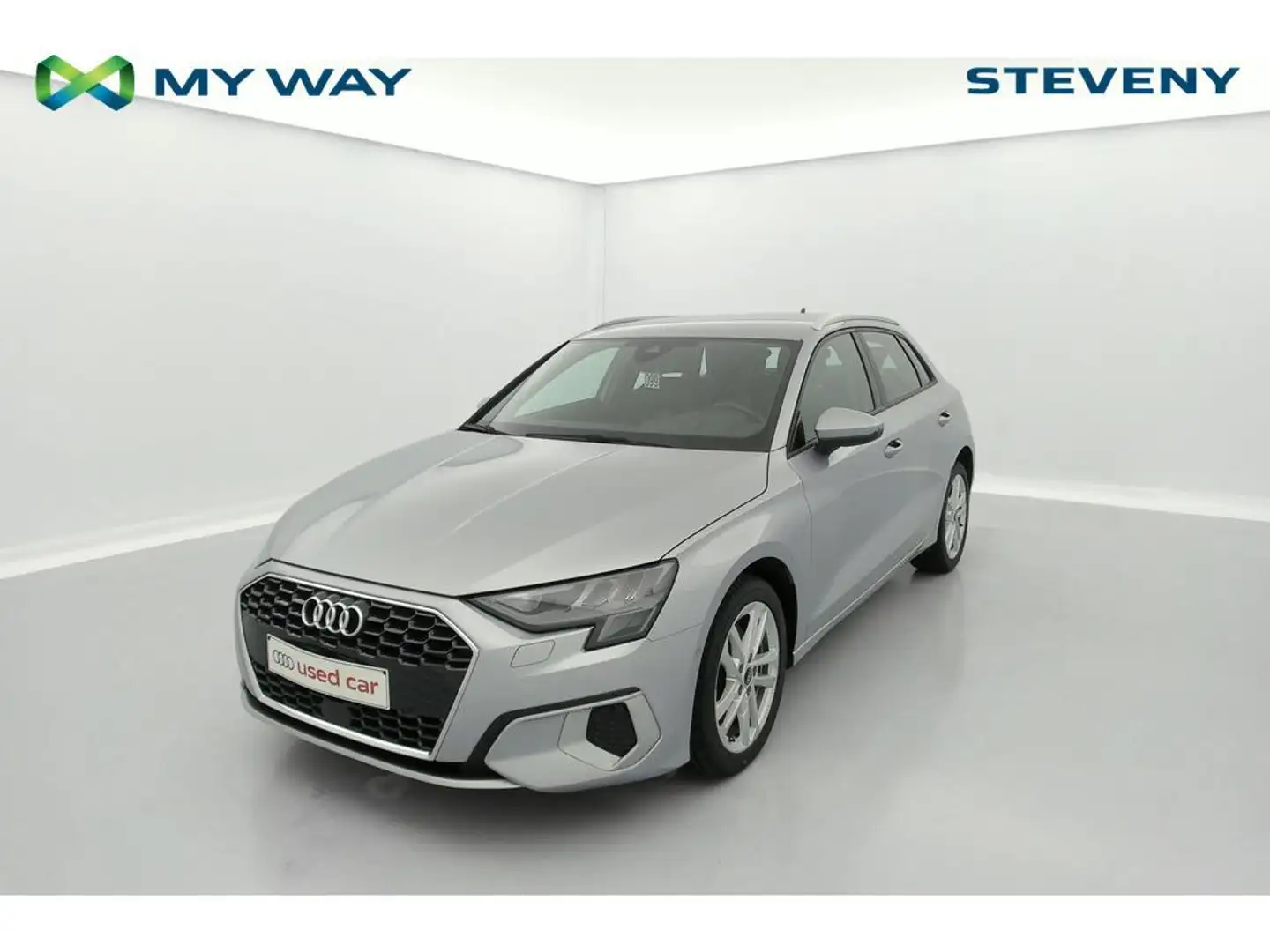 Audi A3 Sportback Advanced 30 TDi 85KW(115CV) 6V * Clim Elec * Caméra * Sieges Chauffant Gris - 1