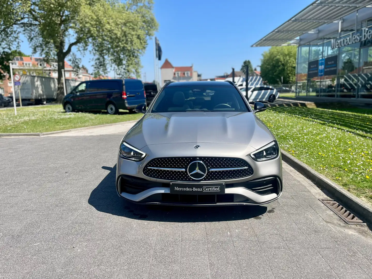 Mercedes-Benz C 300 Break e PHEV AMG Line (230 kW) Grijs - 2