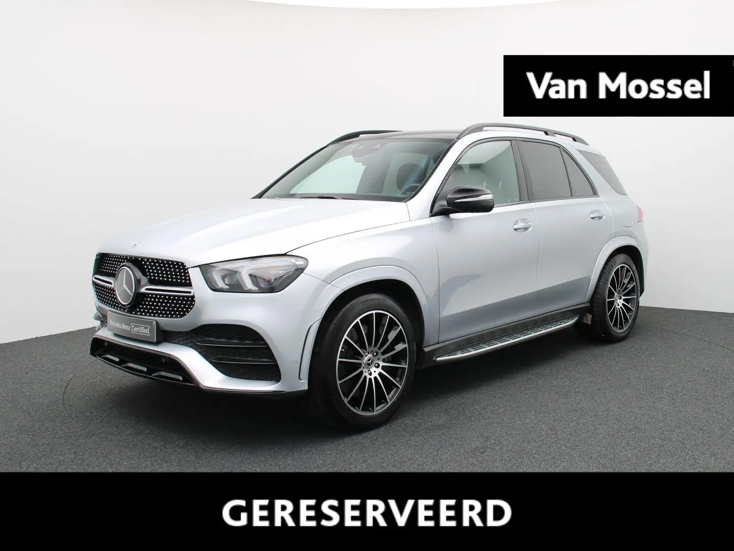 Mercedes-Benz GLE 350 de AMG Line + PANO DAK + TREKHAAK + AIRMATIC + 360 Zilver - 1