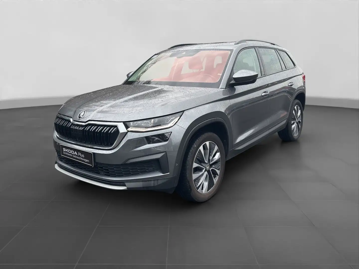 Skoda Kodiaq 2.0 TDI DSG 4x4 AMBITION 7SITZE PANO LM22 Grau - 2