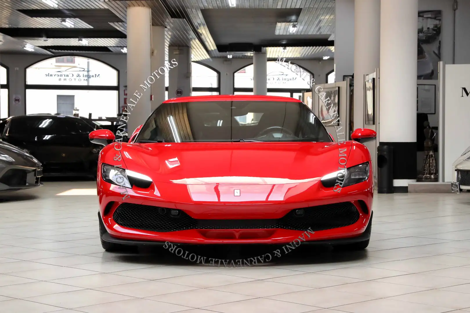 Ferrari 296 GTB CARBON PACK INT.|CARBON+LEDS|APPLE|CAMERA|SCUDETTI Червоний - 2