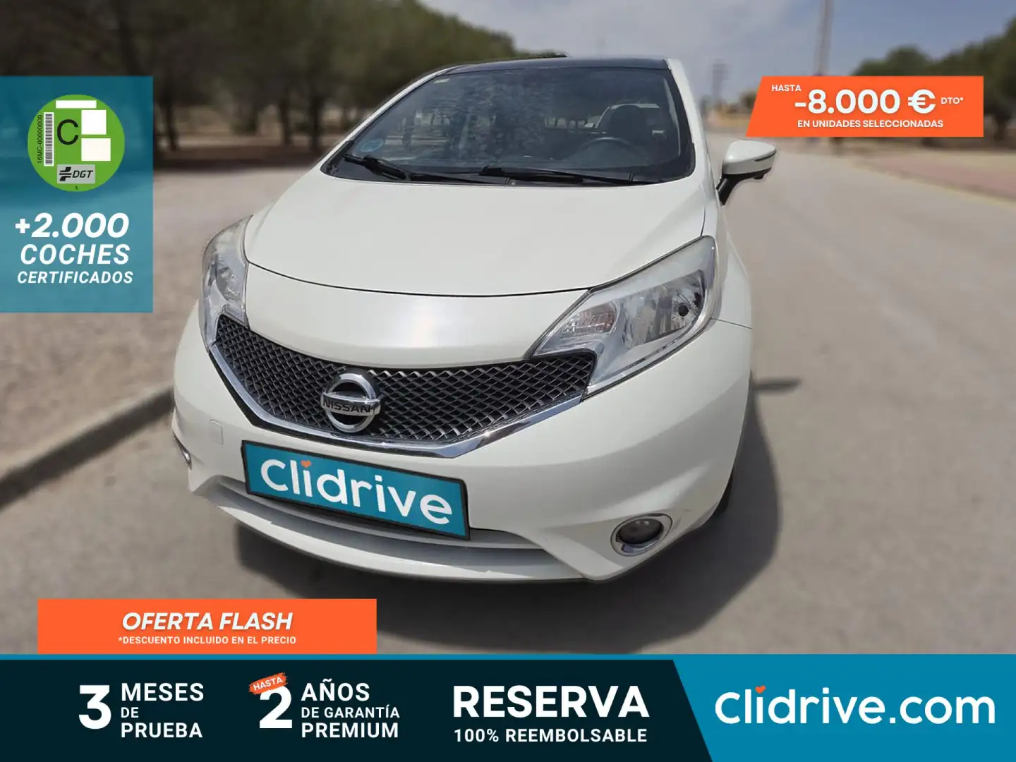 Nissan Note 5p. 1.2G 80CV Tekna Sport EPI+Techo Pan Blanco - 1