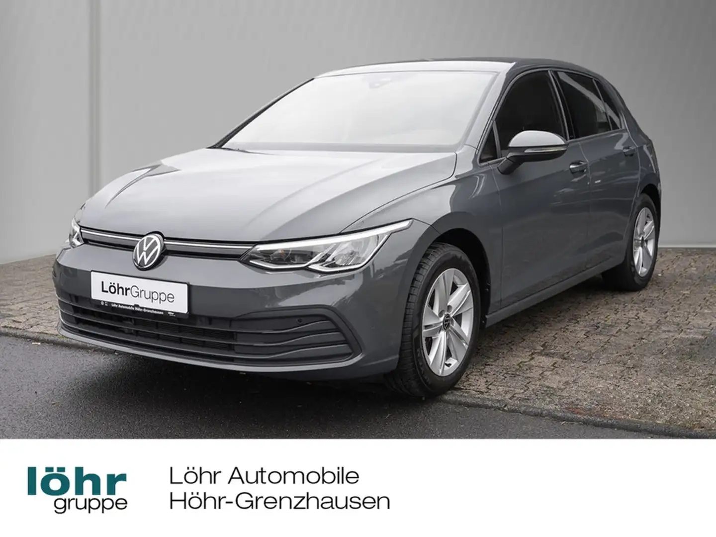 Volkswagen Golf VIII 2,0 TDI Life,LED,Navi,ACC Lenkrad/Sitzheiz... Grau - 1