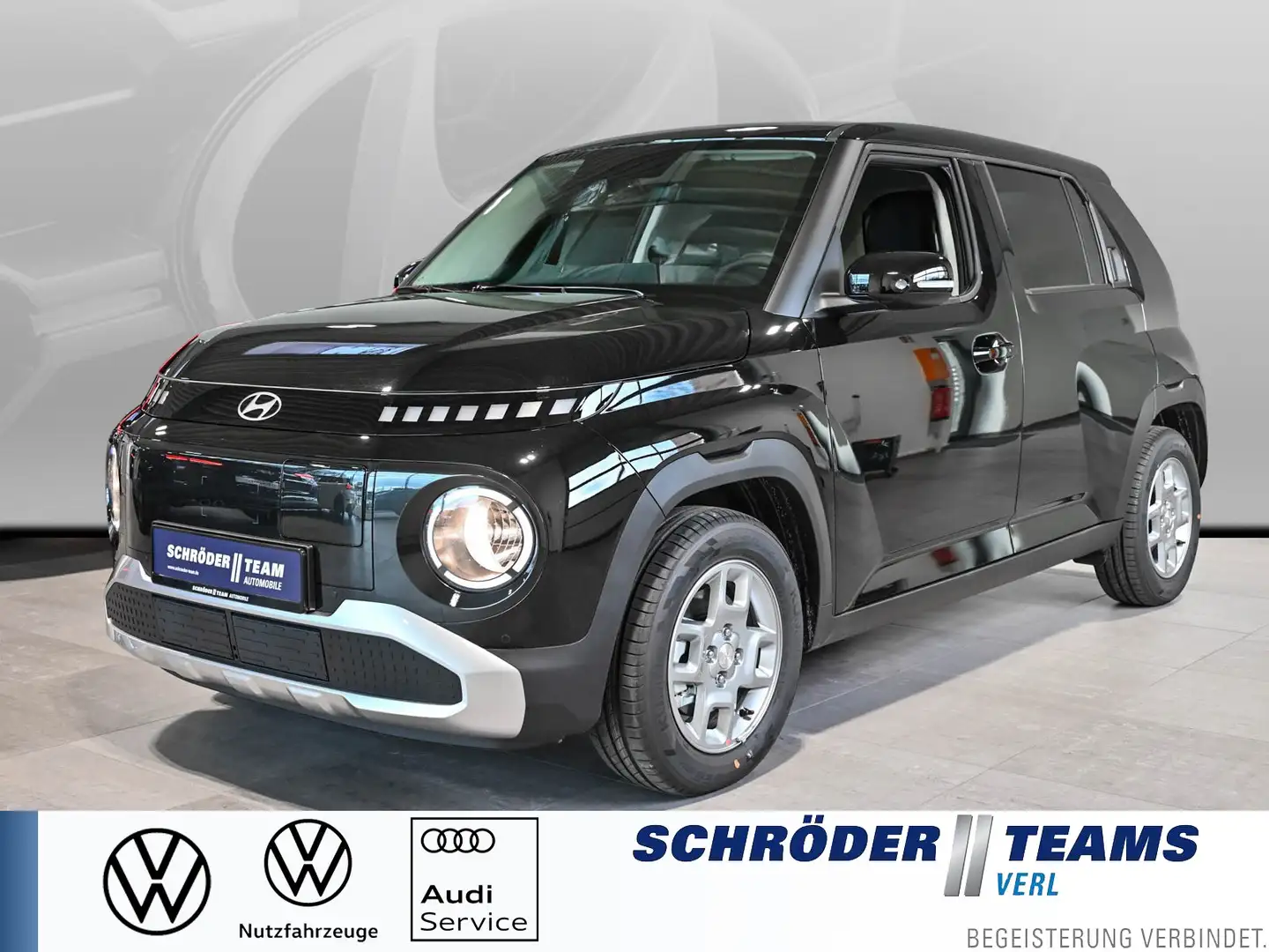 Hyundai INSTER 42 kWh Trend Effizienz-Paket SUMMER DEAL Чорний - 1