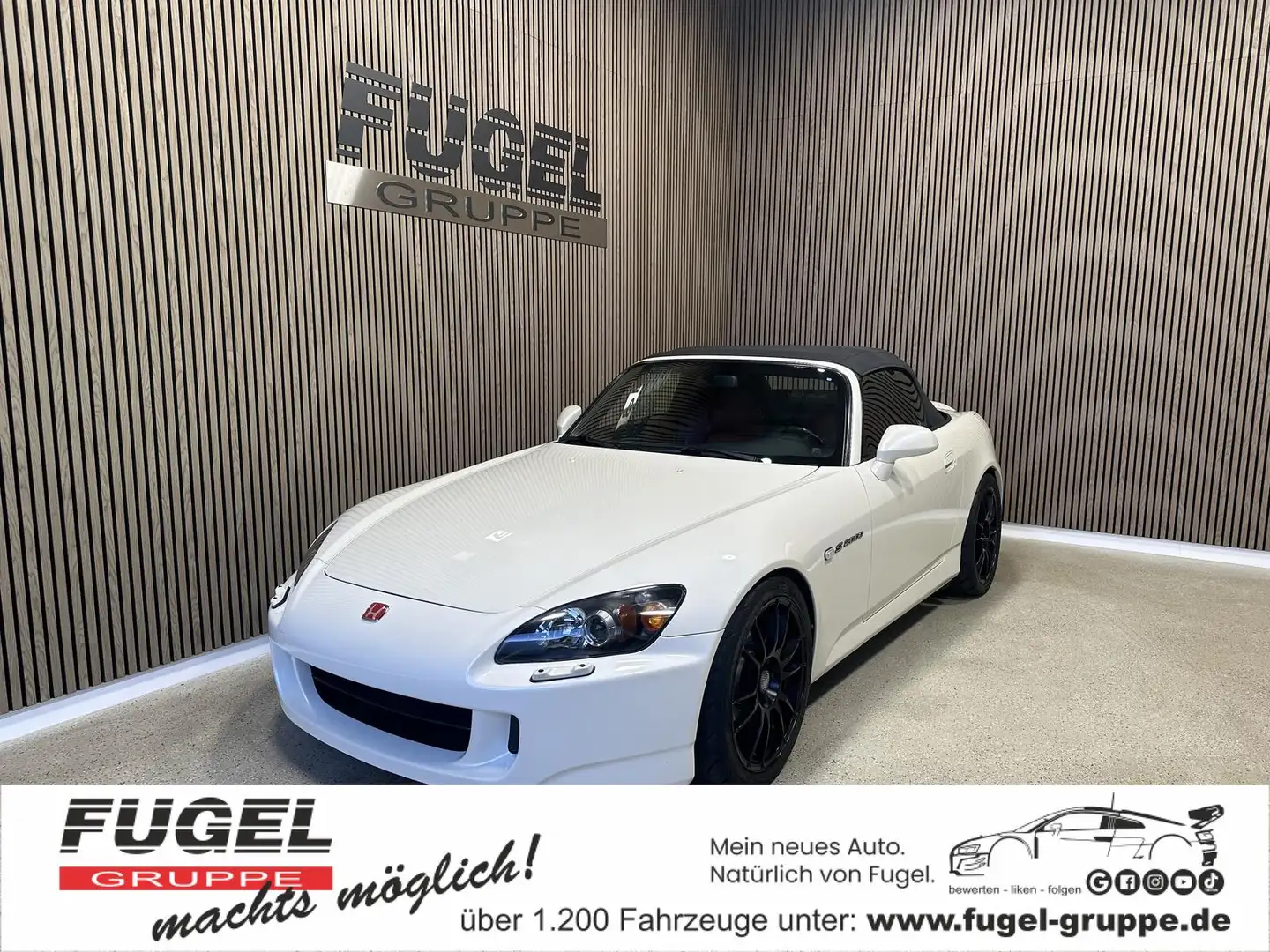 Honda S 2000 2.0 i-VTEC Cabrio Xenon|Alu|VSA Weiß - 1