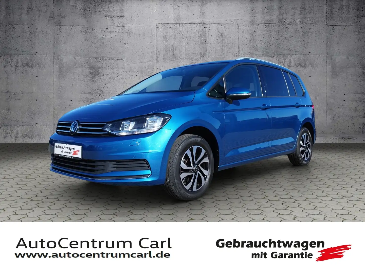 Volkswagen Touran Active 2.0 TDI STH/AHK/SHZ/3-Zonen KLIMA ALU Blau - 1