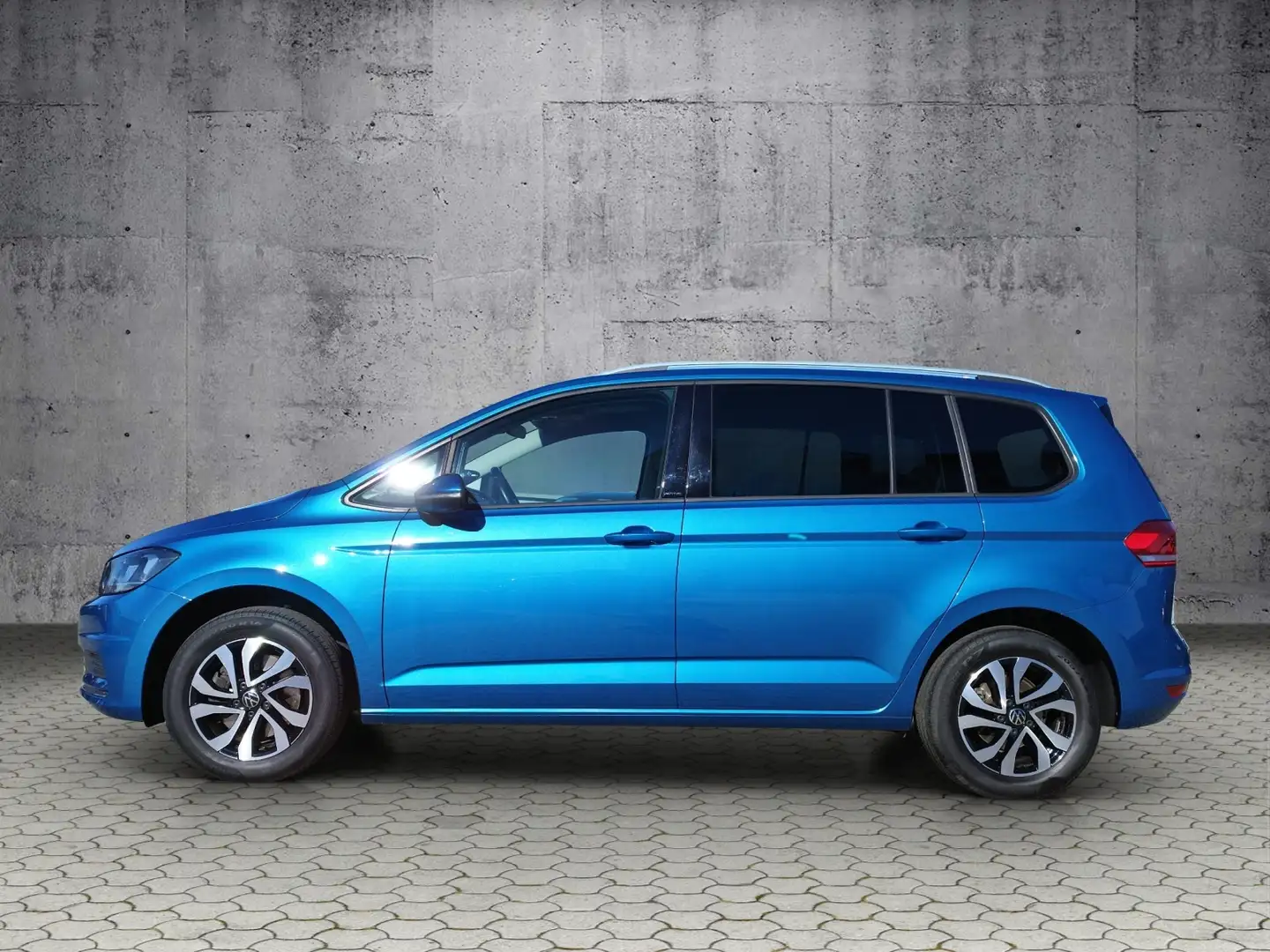 Volkswagen Touran Active 2.0 TDI STH/AHK/SHZ/3-Zonen KLIMA ALU Azul - 2
