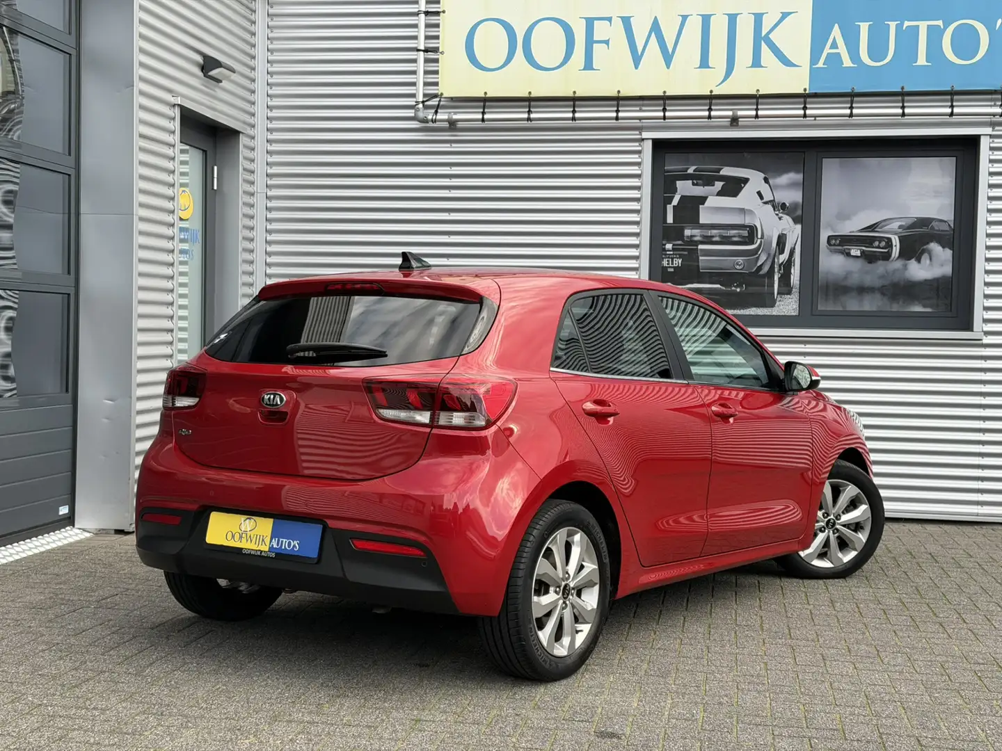 Kia Rio 1.0 T-GDi MHEV DynamicLine Automaat Clima Navi Cam Rouge - 2