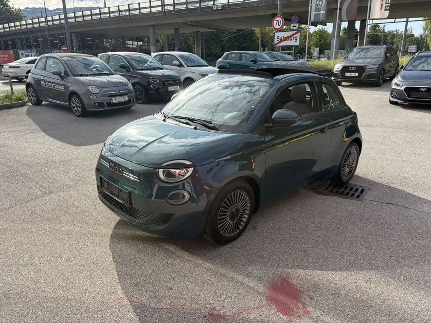 Fiat 500e Icon Grün - 1