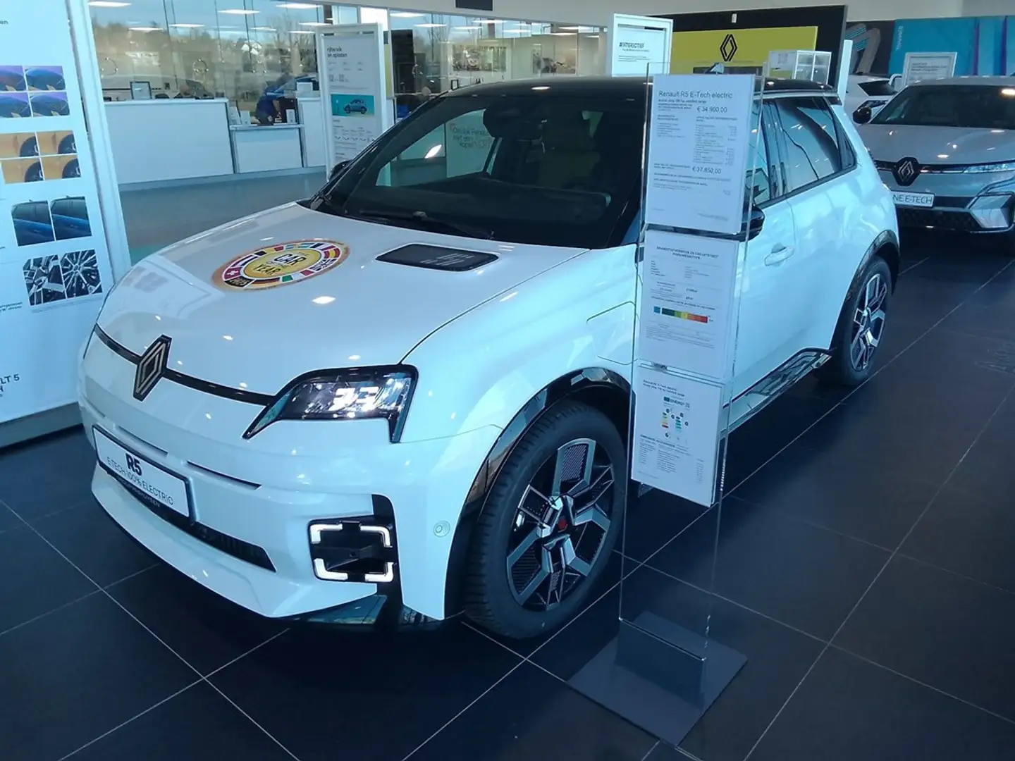 Renault R 5 Iconic cinq 150 hp comfort range Blanc - 2