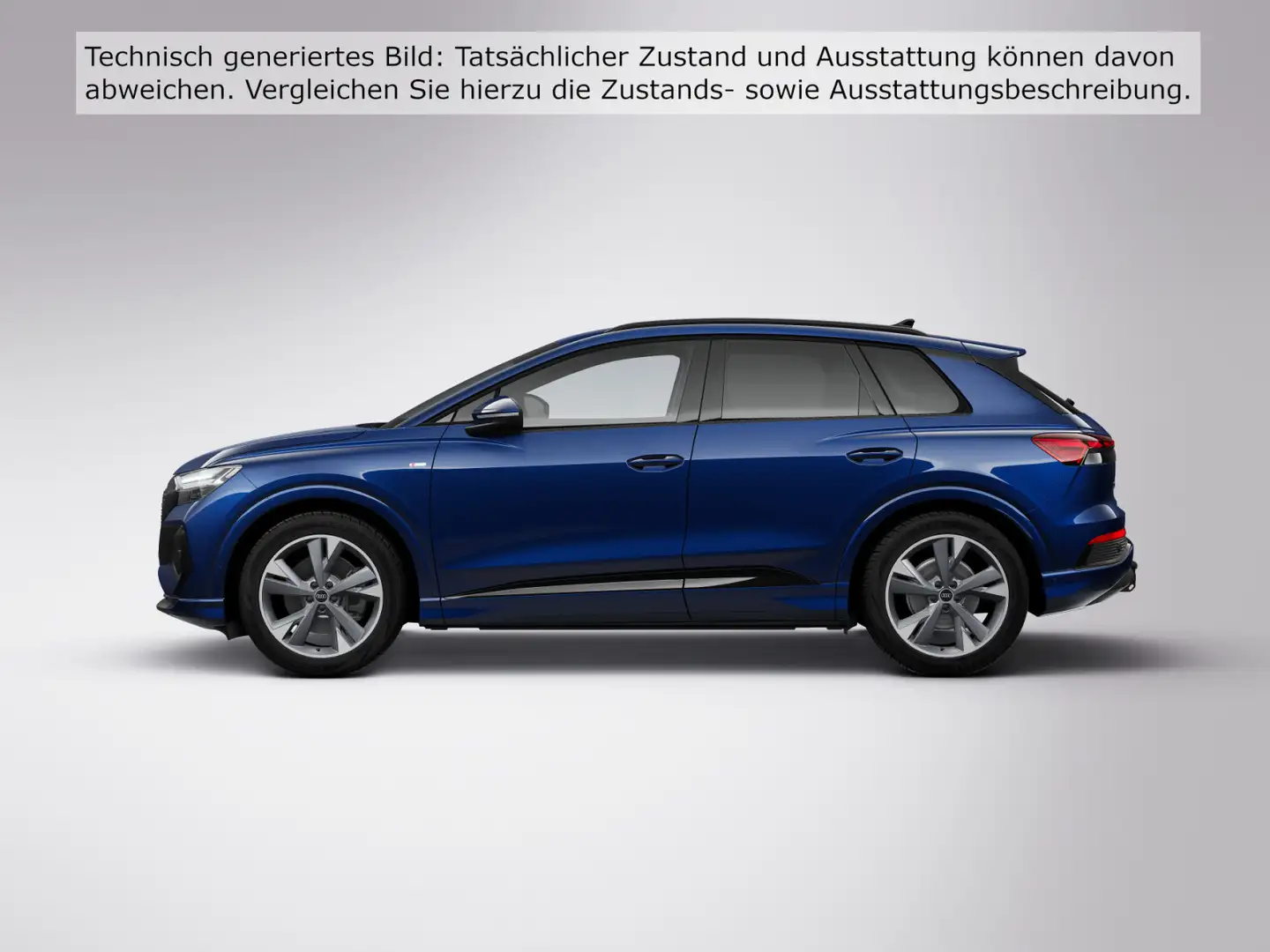 Audi Q4 e-tron 45 S line*Sonos*AR-HUD*Matrix*Virtual* Blau - 2