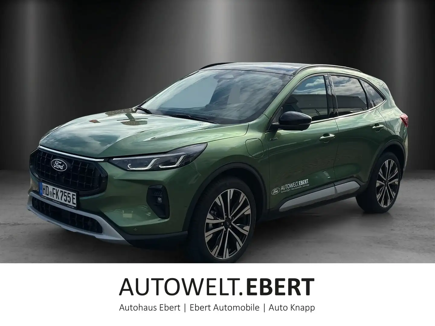 Ford Kuga Active X PHEV Glaß Dach Winter Paket 20Zoll Grün - 1