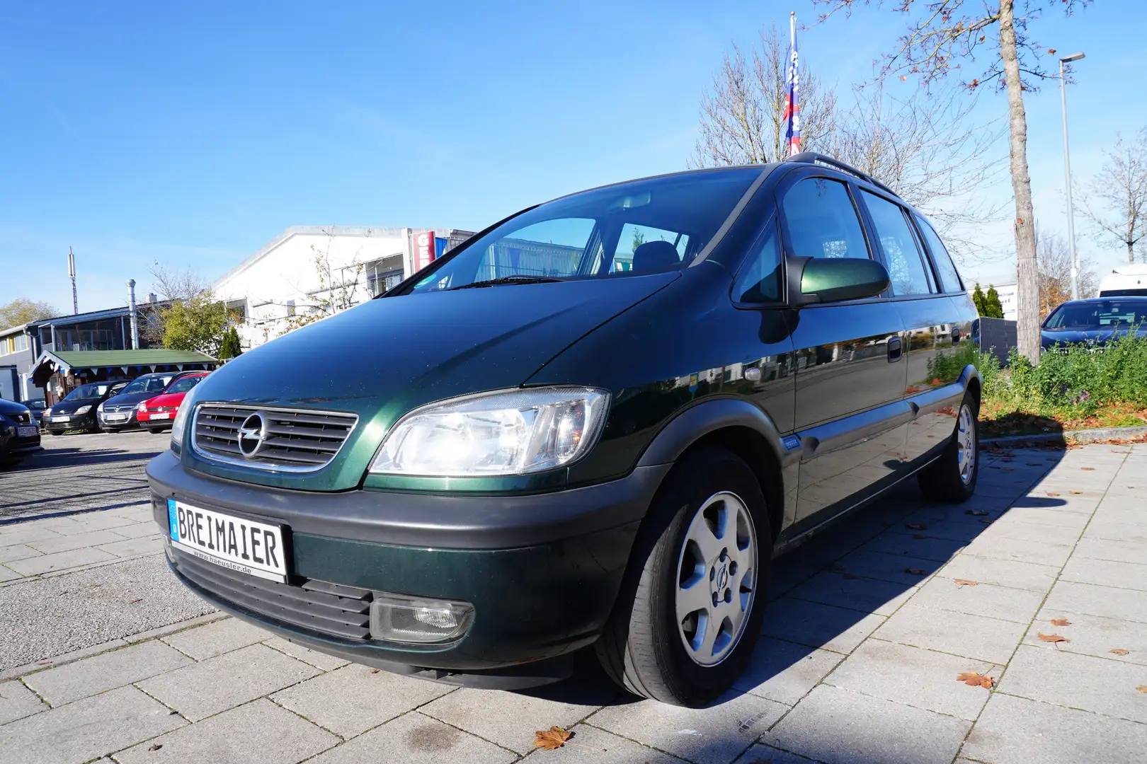 Opel Zafira ZAFIRA 1,6*KLIMA*7-SITZER*8-FACH BEREIFT* Grün - 1
