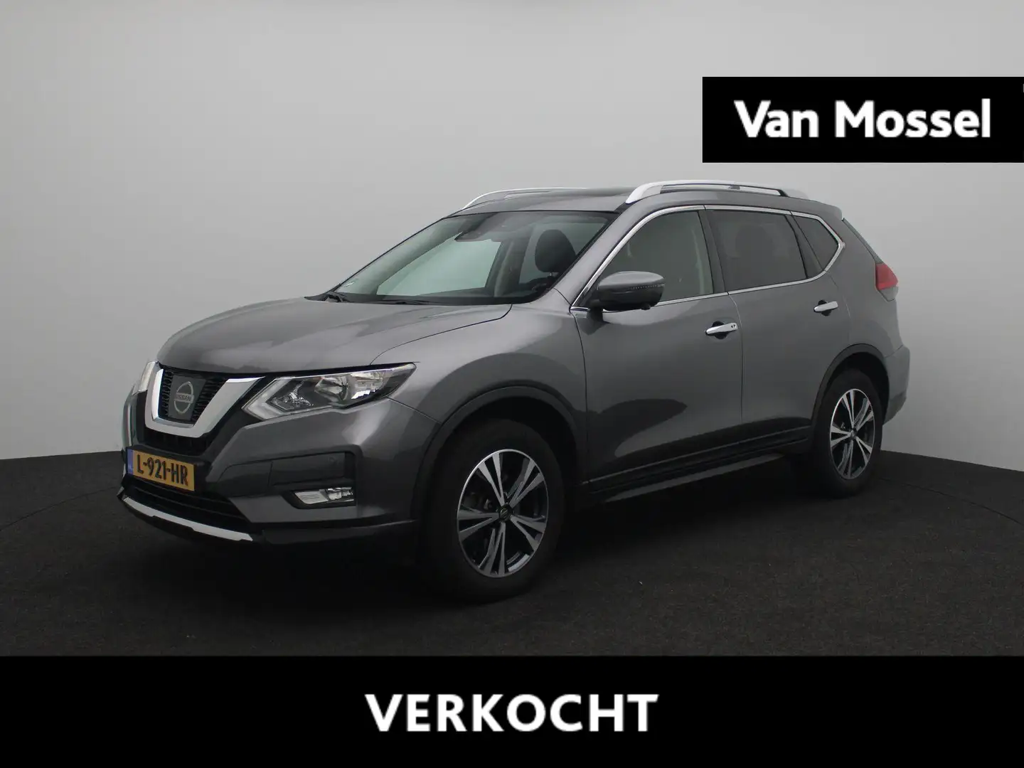 Nissan X-Trail 1.6 DIG-T N-Connecta | 7-Persoons | Navi | Panoram Grijs - 1
