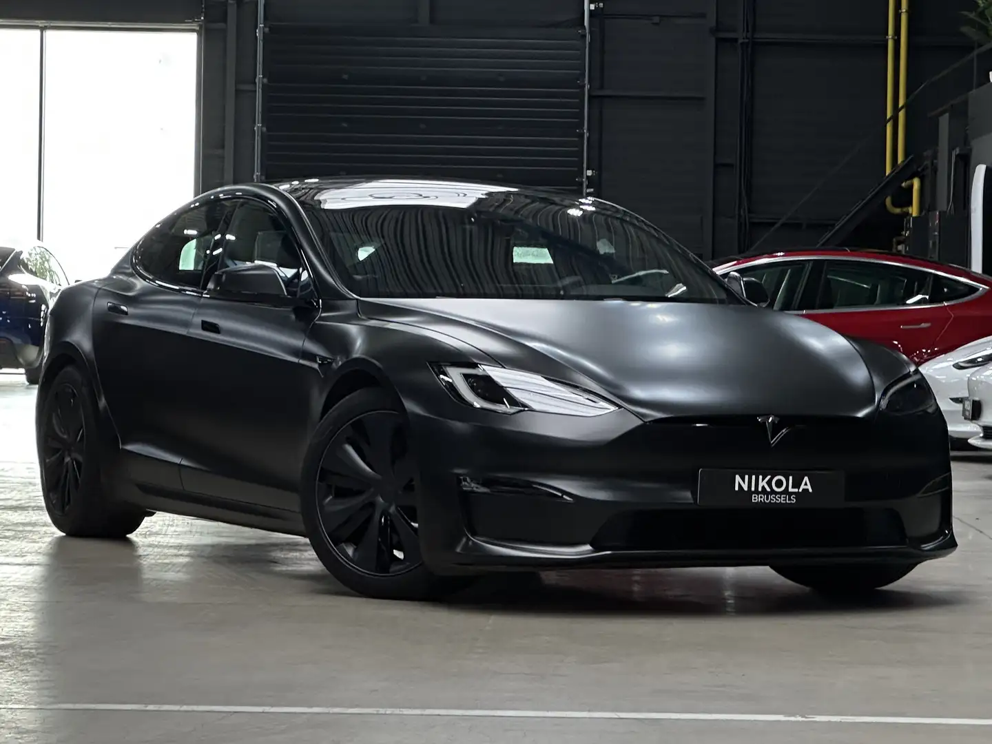 Tesla Model S LONG RANGE - FULL WRAP - ENHANCED AP - FACELIFT Alb - 1