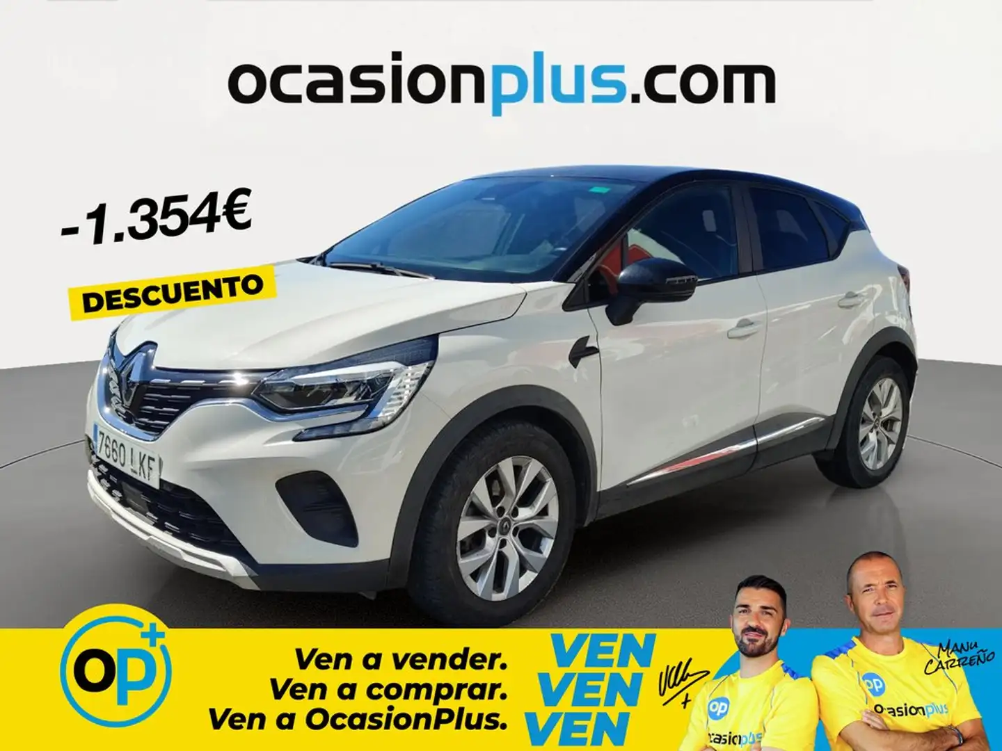 Renault Captur TCe Intens 74kW Blanco - 1