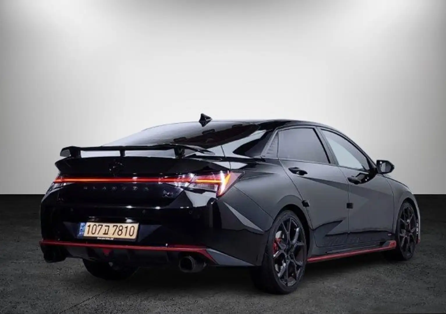Hyundai ELANTRA N 2.0 T-GDi 8DCT N-Schalensitze - Import aus Korea Schwarz - 2